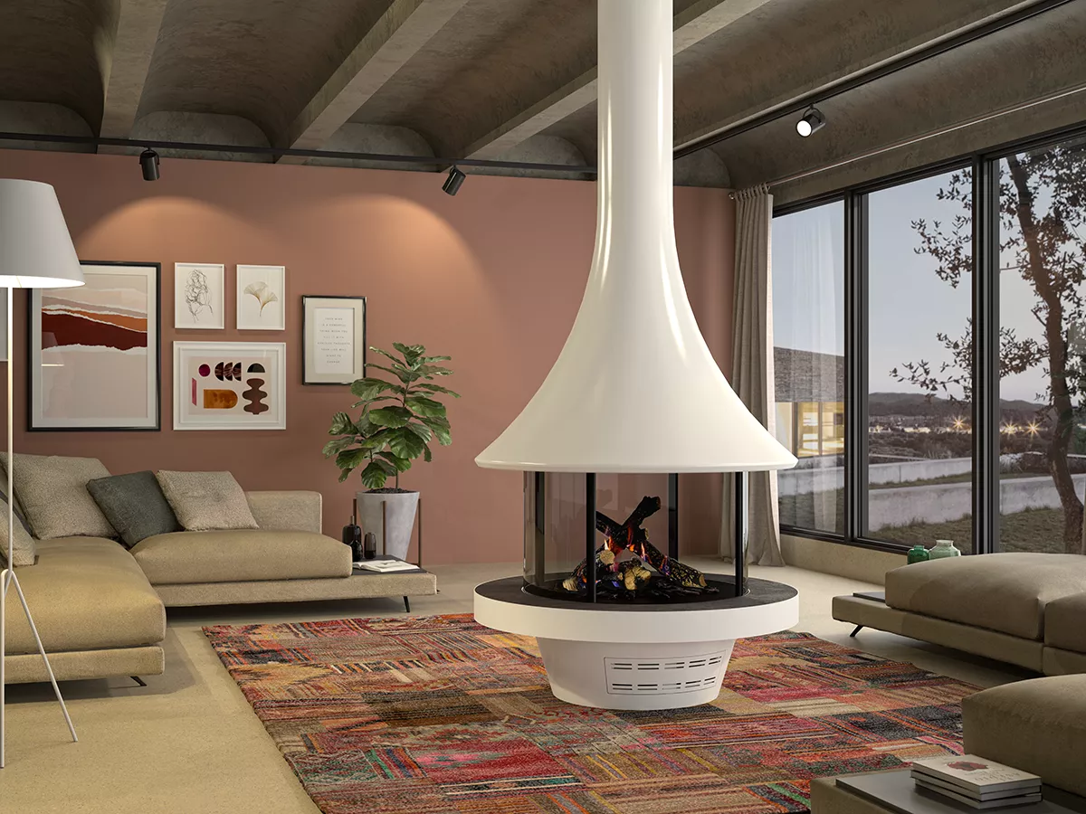 Design Kamin JC Bordelet EVA 992