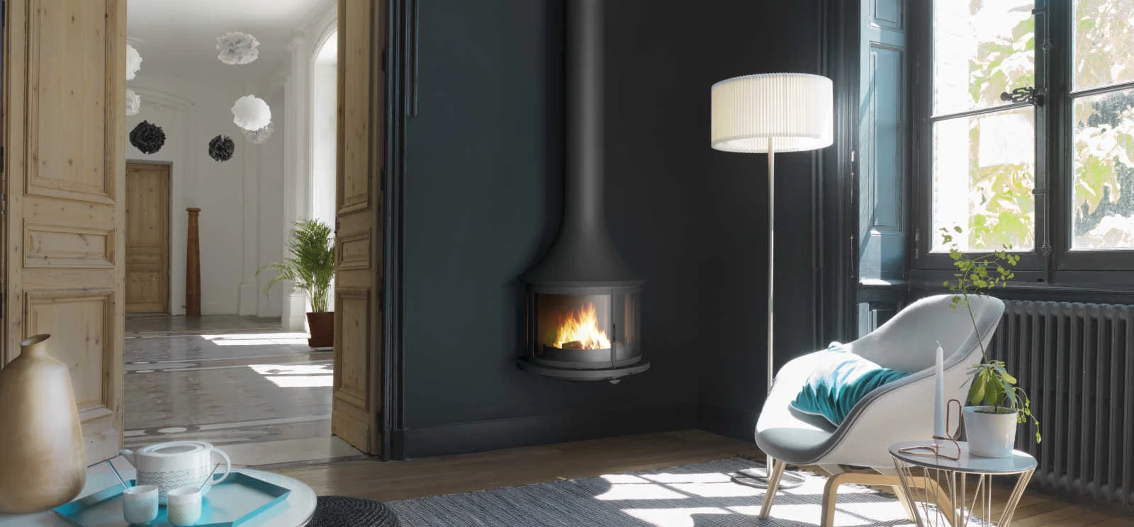 Design Kamin JC Bordelet LEA 998