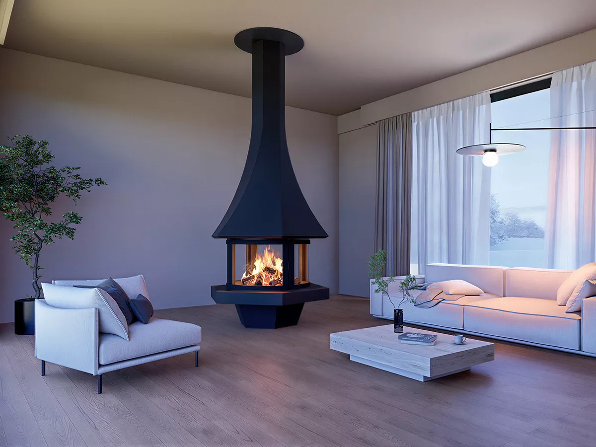 design fireplaces JC Bordelet EOLIA 907