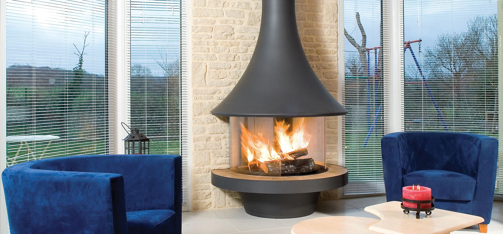 chimeneas de diseño JC Bordelet EVA 992