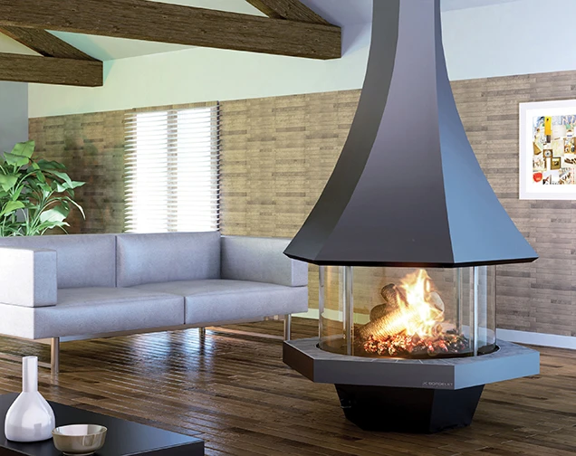 design fireplaces JC Bordelet EOLIA 907