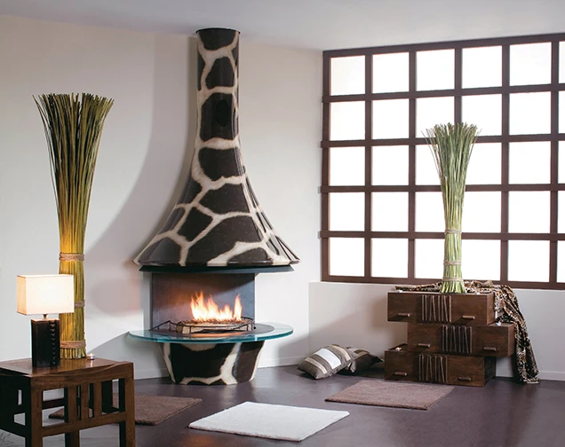 design fireplaces JC Bordelet EVA 992 GIRAFFE