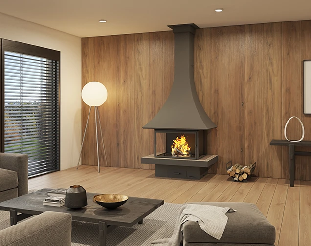 chimeneas de diseño JC Bordelet JULIETTA 985