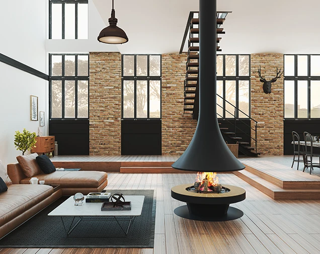 chimeneas de diseño JC Bordelet EVA 992