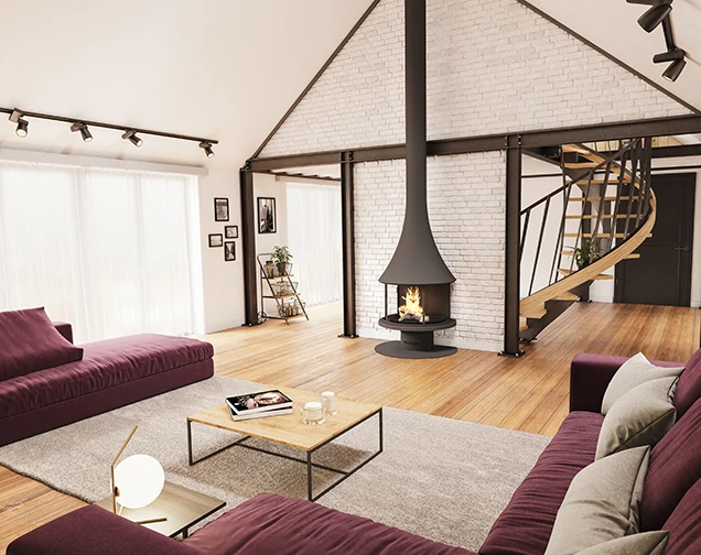 chimeneas de diseño JC Bordelet MARINA 993