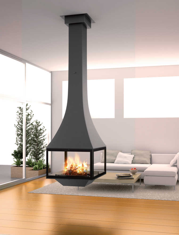 Benefits Of A Suspended Fireplace Jc Bordelet
