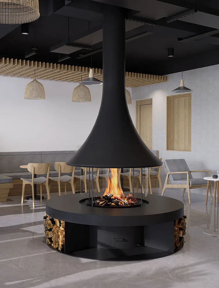 design fireplaces JC Bordelet EVA 992