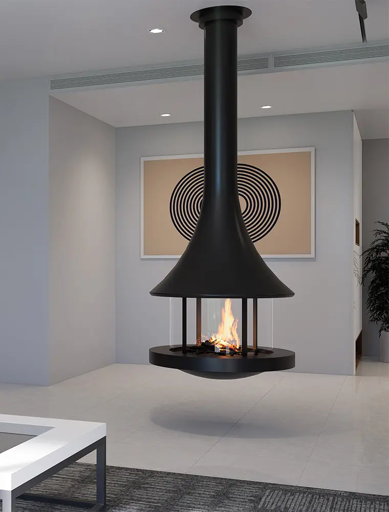 Design Kamin JC Bordelet EVA 992