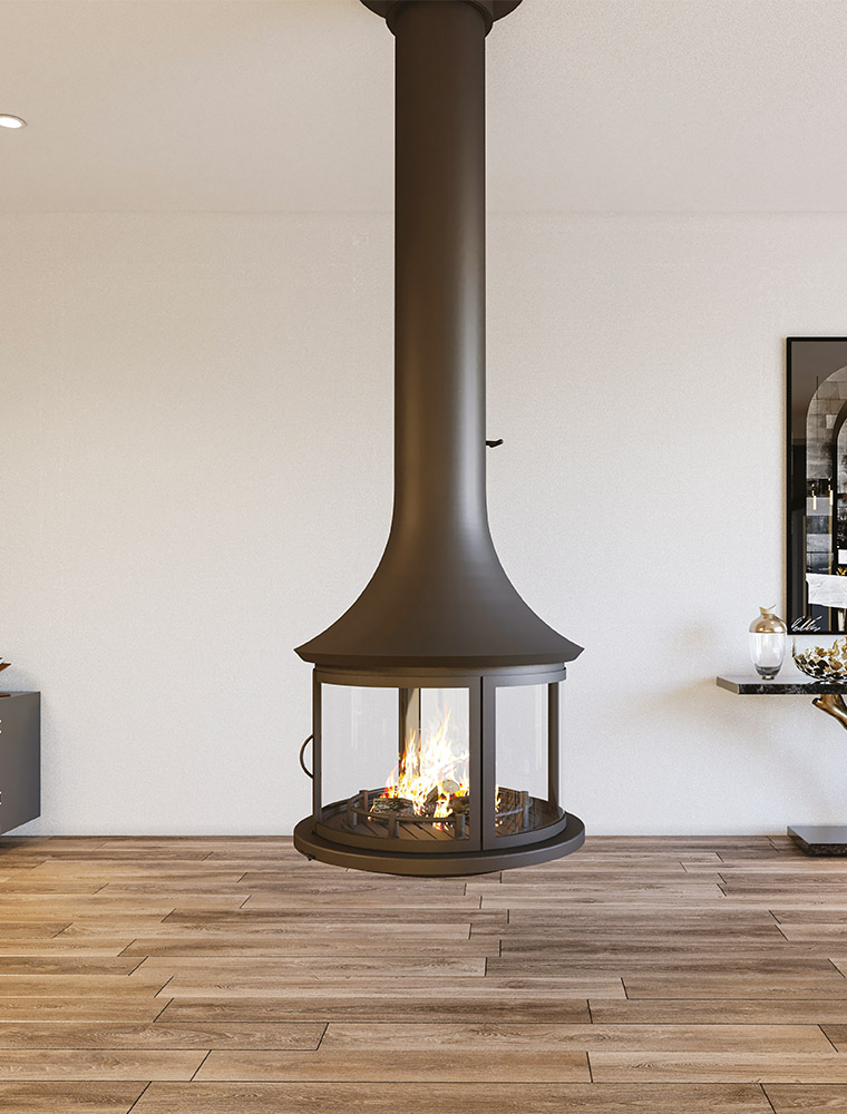 Design Kamin JC Bordelet LEA 998