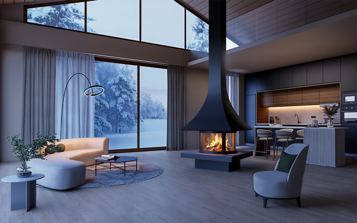 Cheminée Mettalique Julietta 985